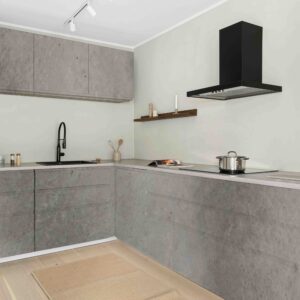 טפט למטבח אפור בטון - IPW557