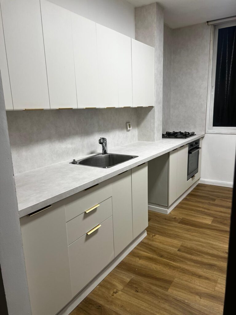 חידוש מטבח קיים בדירה שכורה